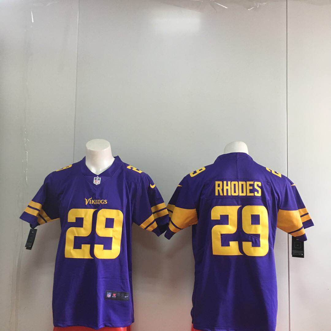 Men Minnesota Vikings #29 Rhodes Purple Nike Vapor Untouchable Limited NFL Jerseys->minnesota vikings->NFL Jersey